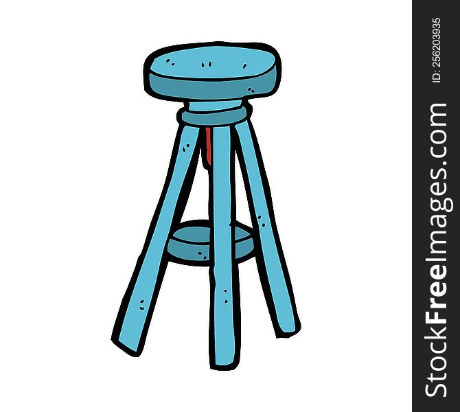 cartoon stool
