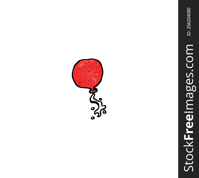 cartoon water balloon