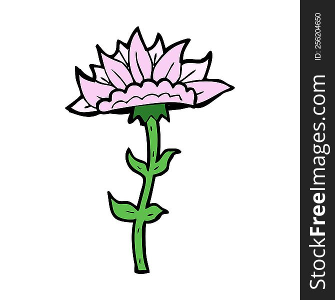 Cartoon Flower