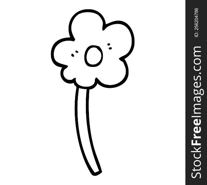 cartoon flower