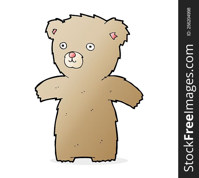 cute cartoon teddy bear