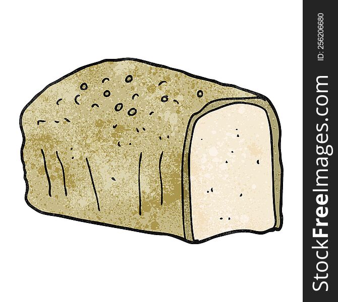 Textured Cartoon Bread