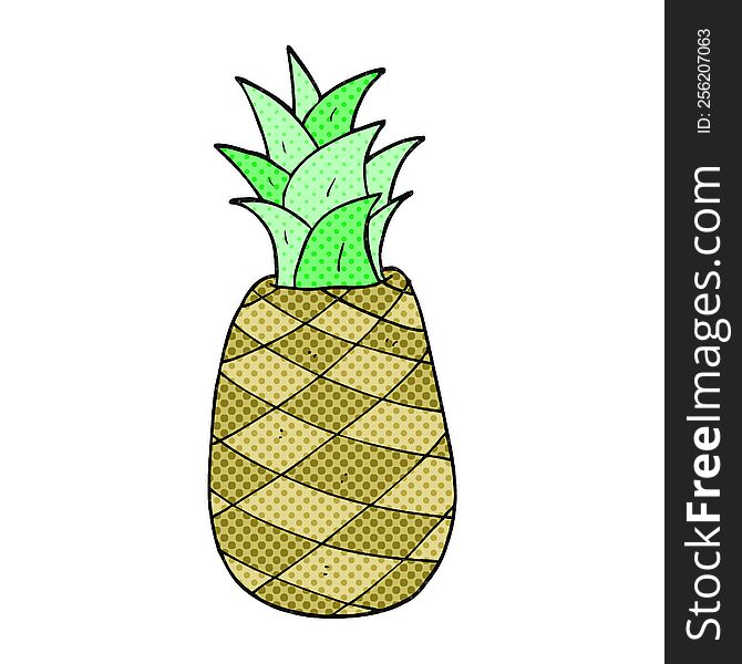 cartoon pineapple