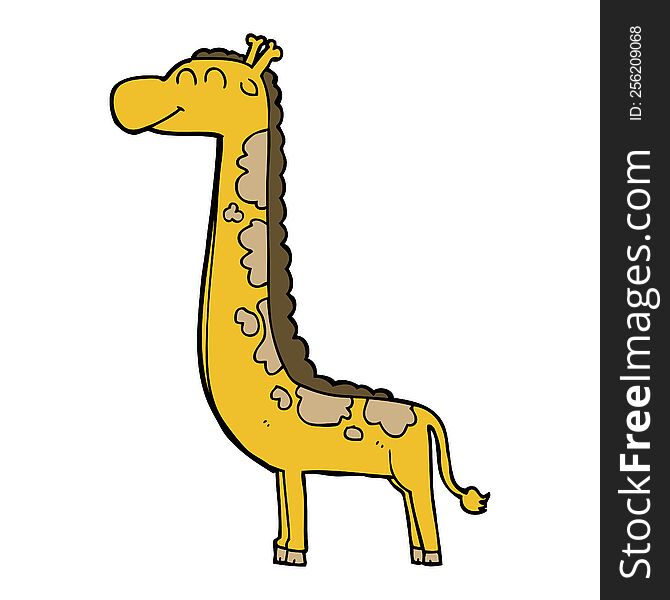 cartoon giraffe