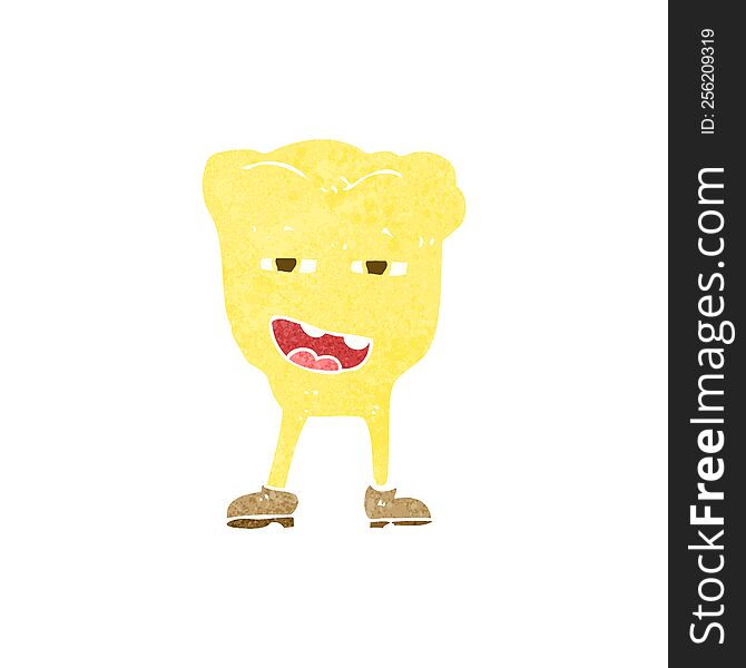 cartoon rotten tooth character