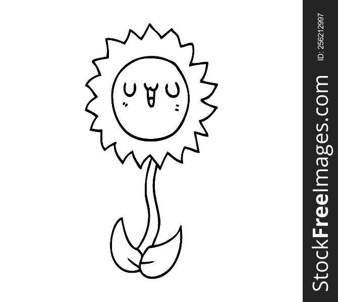 Cartoon Flower