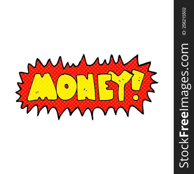 cartoon money symbol