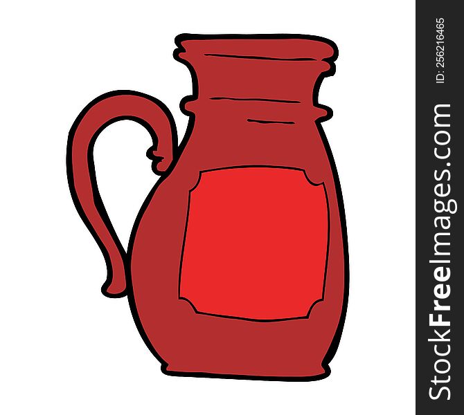 Cartoon Jug