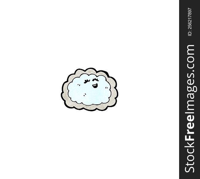 cloud with silver lining cartoon