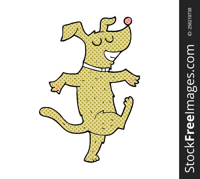 Cartoon Dancing Dog