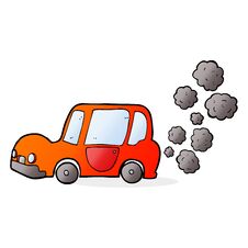 Cartoon Car Stock Photo
