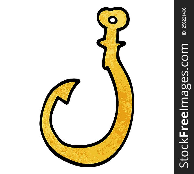 Cartoon Doodle Hook