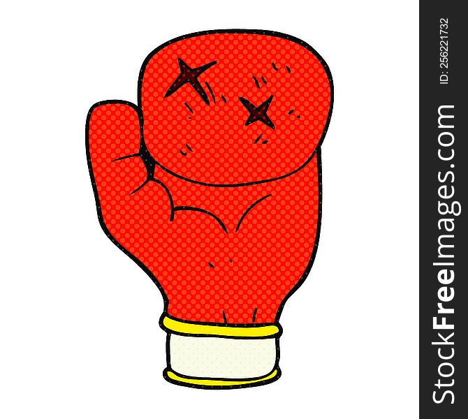 cartoon boxing glove