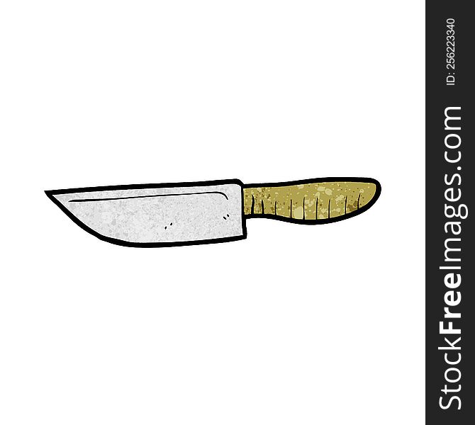 Cartoon Kitchen Knife