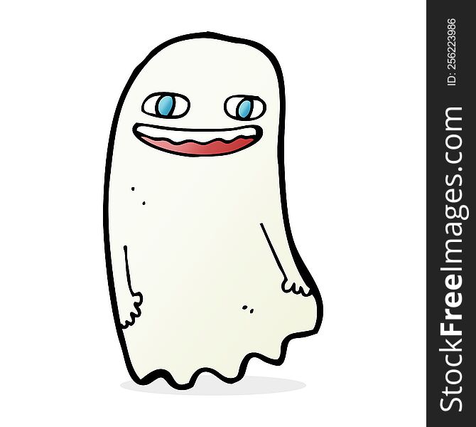 Funny Cartoon Ghost