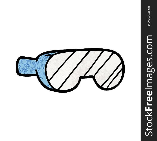 cartoon safety goggles. cartoon safety goggles