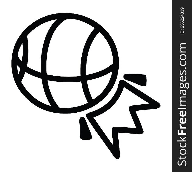 basketball sports icon symbol