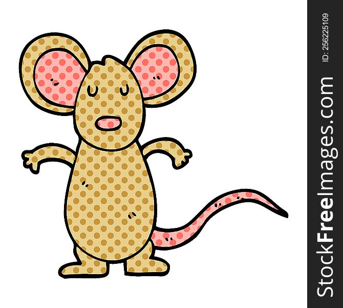 Cartoon Doodle Mouse