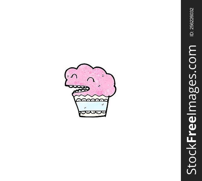 cartoon cupcake