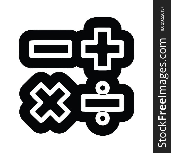 Math Symbols Icon