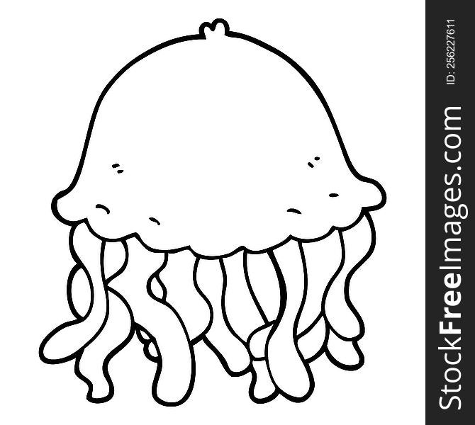 Cartoon Jellyfish