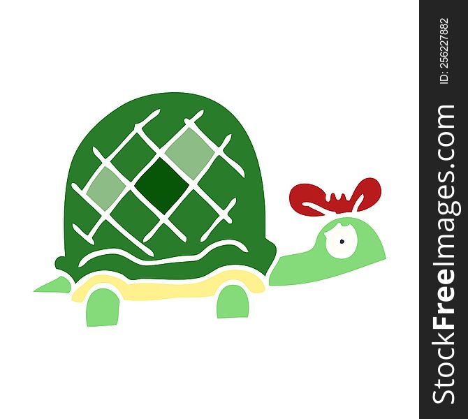 cartoon doodle funny tortoise