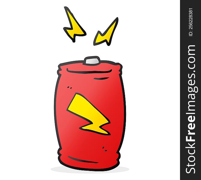 Cartoon Battery