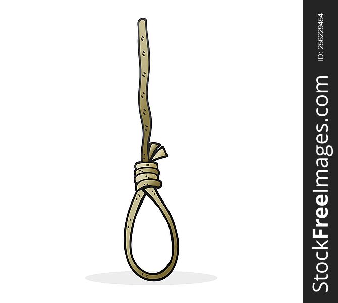 Cartoon Hangman S Noose