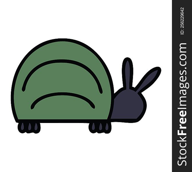 Cute Cartoon Green Bug