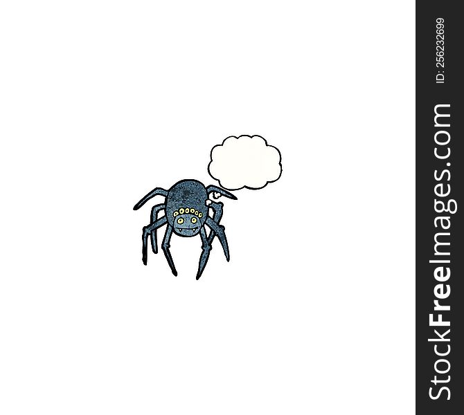 cartoon tarantula