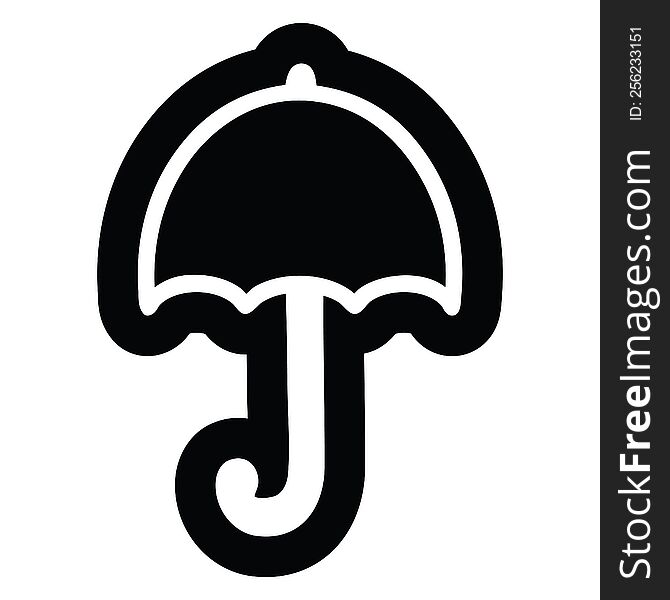 Open Umbrella Icon