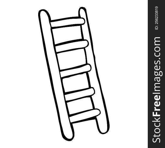 cartoon ladder