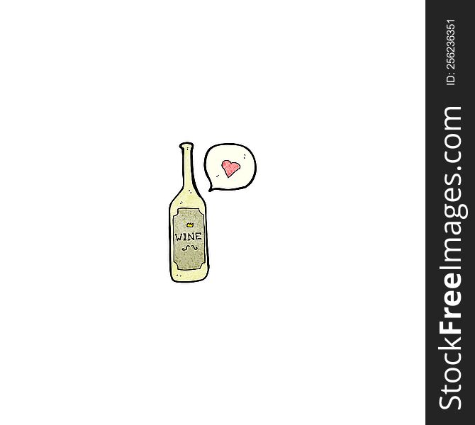 i love wine cartoon