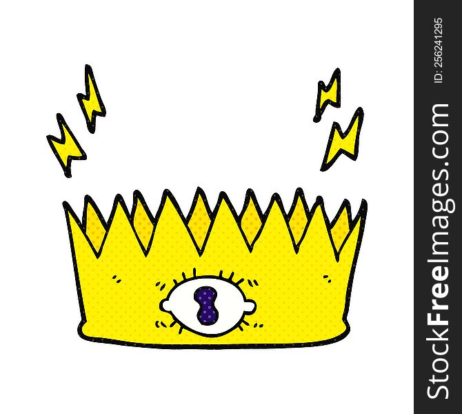 Cartoon Magic Crown