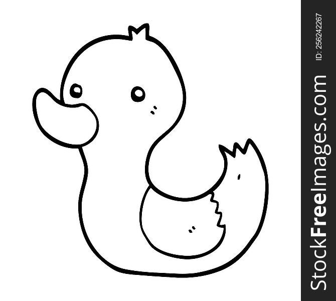 cartoon duck