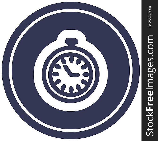 stop watch circular icon