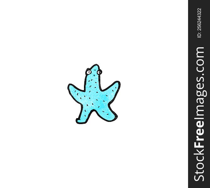 Cartoon Starfish