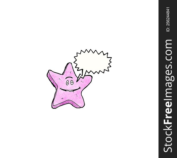pink star cartoon