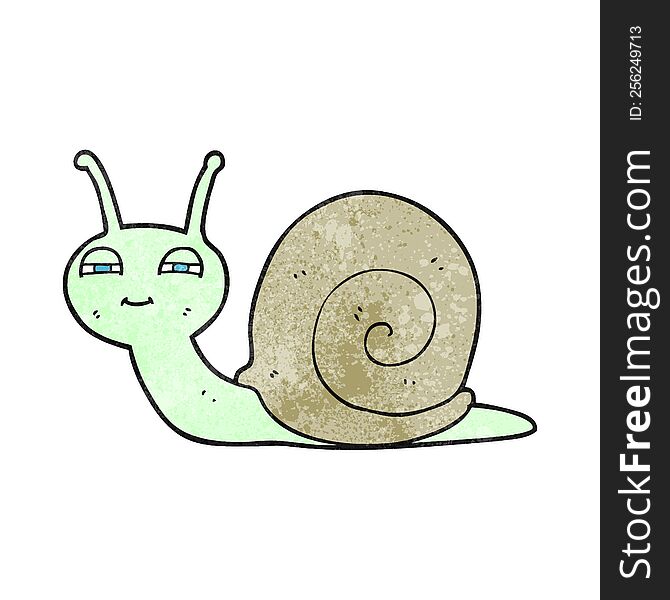 textured cartoon cute snail