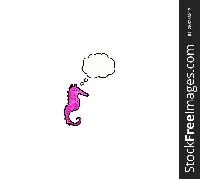 cartoon seahorse