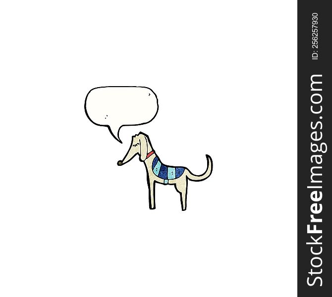 cartoon greyhound