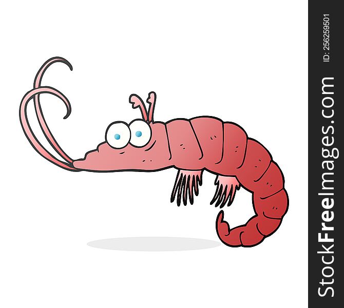 cartoon shrimp