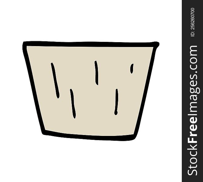 cartoon muffin pot