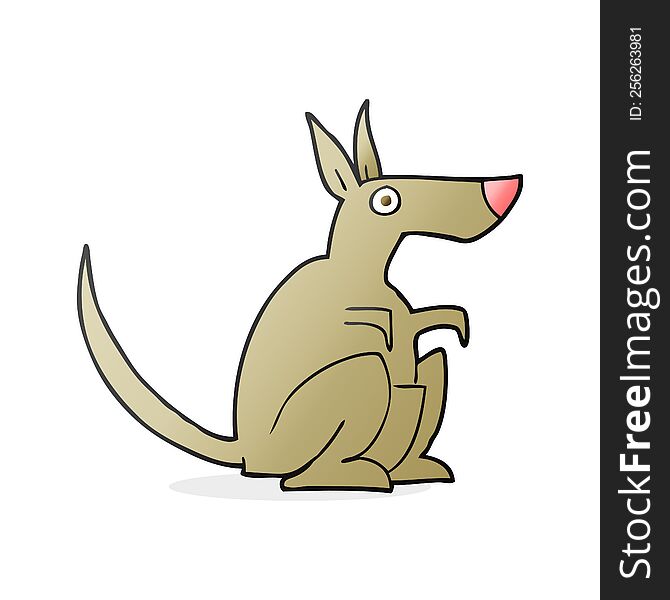 Cartoon Kangaroo