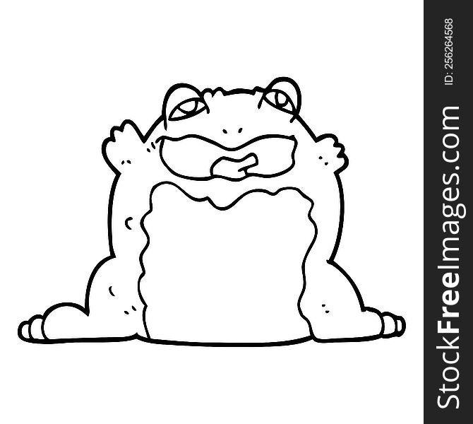 cartoon toad