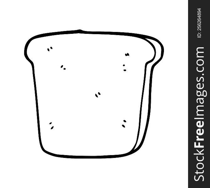 cartoon slice of bread