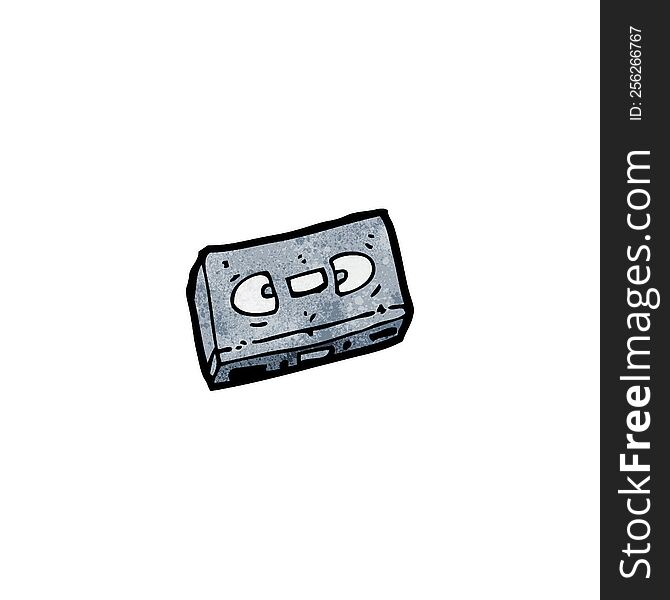 old video cassette cartoon