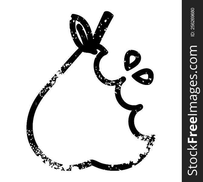 juicy pear icon symbol