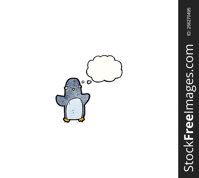 cartoon penguin