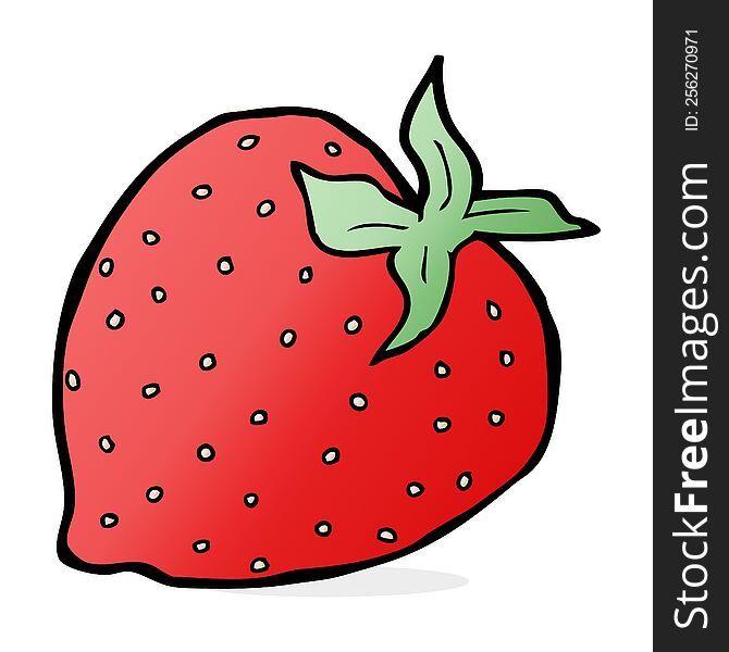 cartoon strawberry